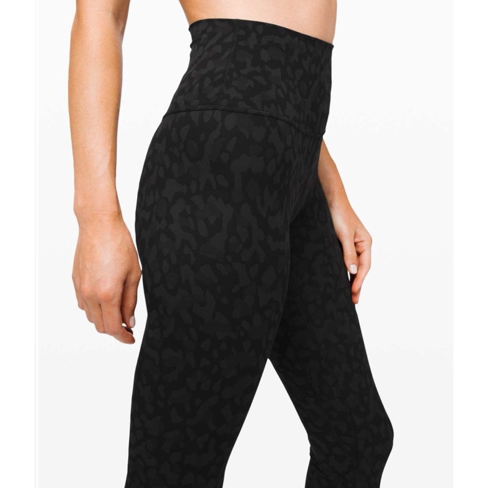 Lululemon Align Crop 21” Formation Camo Deep Coal Multi 4 - Picture 4 of 8